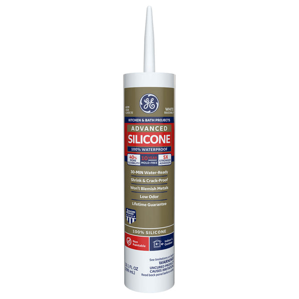 GE05070 GE Advanced Silicone 2Ã¢â€žÂ¢ Kitchen & Bath Sealant