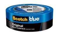 3M03682 ScotchBlueÃ¢â€žÂ¢ Painters Tape - 60 yd Long, 1-13/32 in Wide, 5.4 mil Thick, Blue
