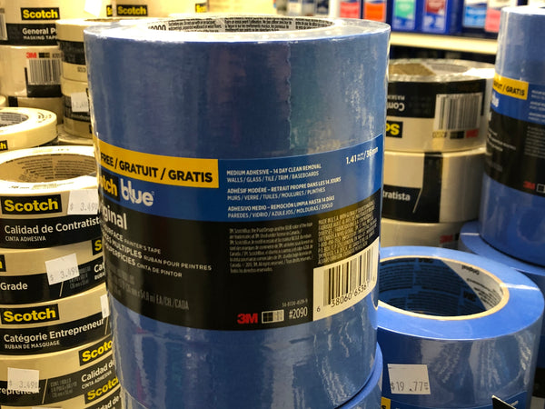 3M65361 ScotchBlue Original Painter's Tape 4-Pack Promo