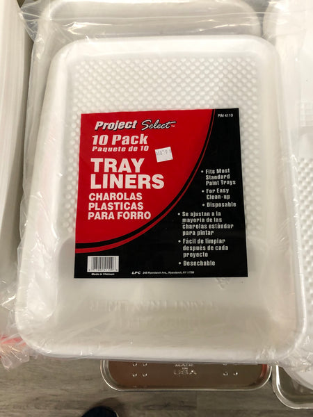 LIRM4110 Linzer Plastic Tray Liners 10-Pack